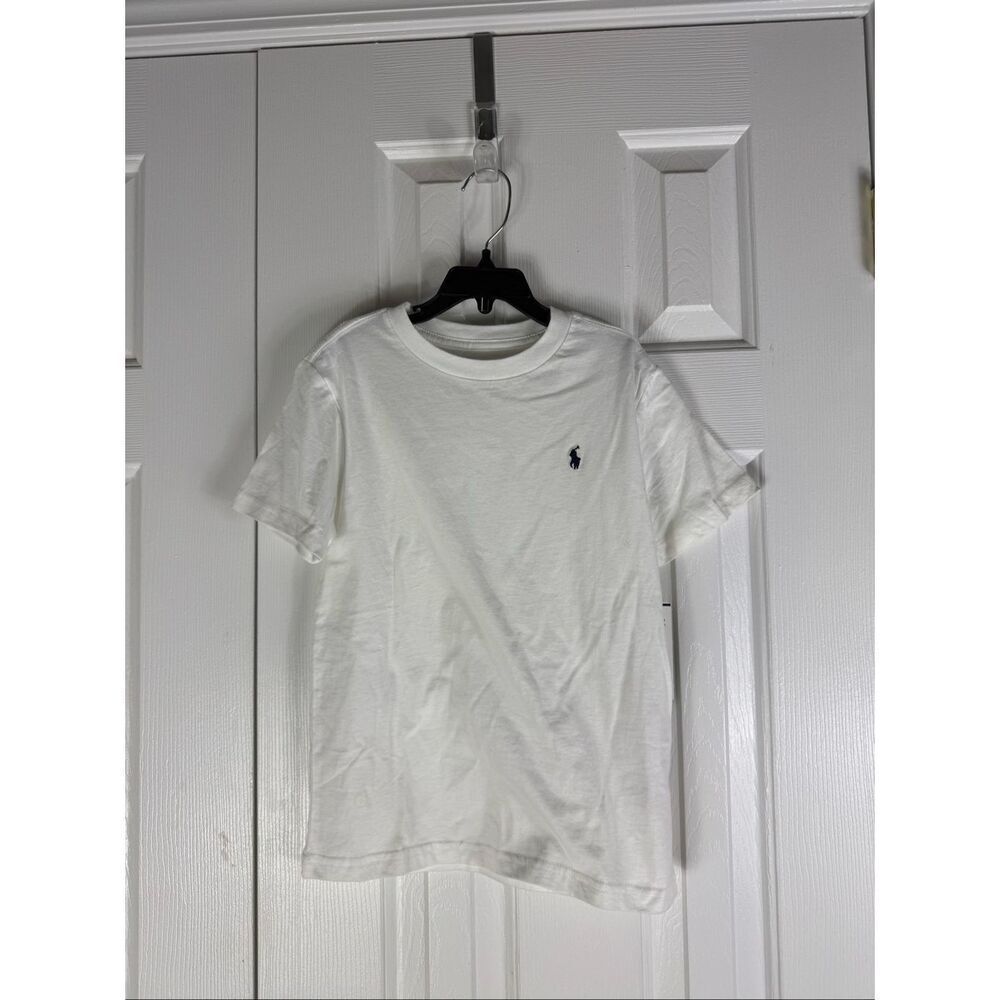 NWT Ralph Lauren Boys White Shirt Size 7